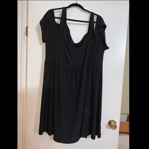 Torrid Black Strappy Dress